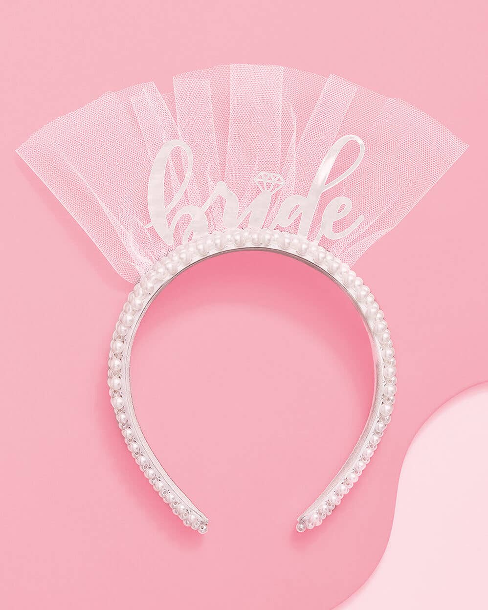 Bridal Pearl Headband Accessory, Bridal Shower Gift, Bach