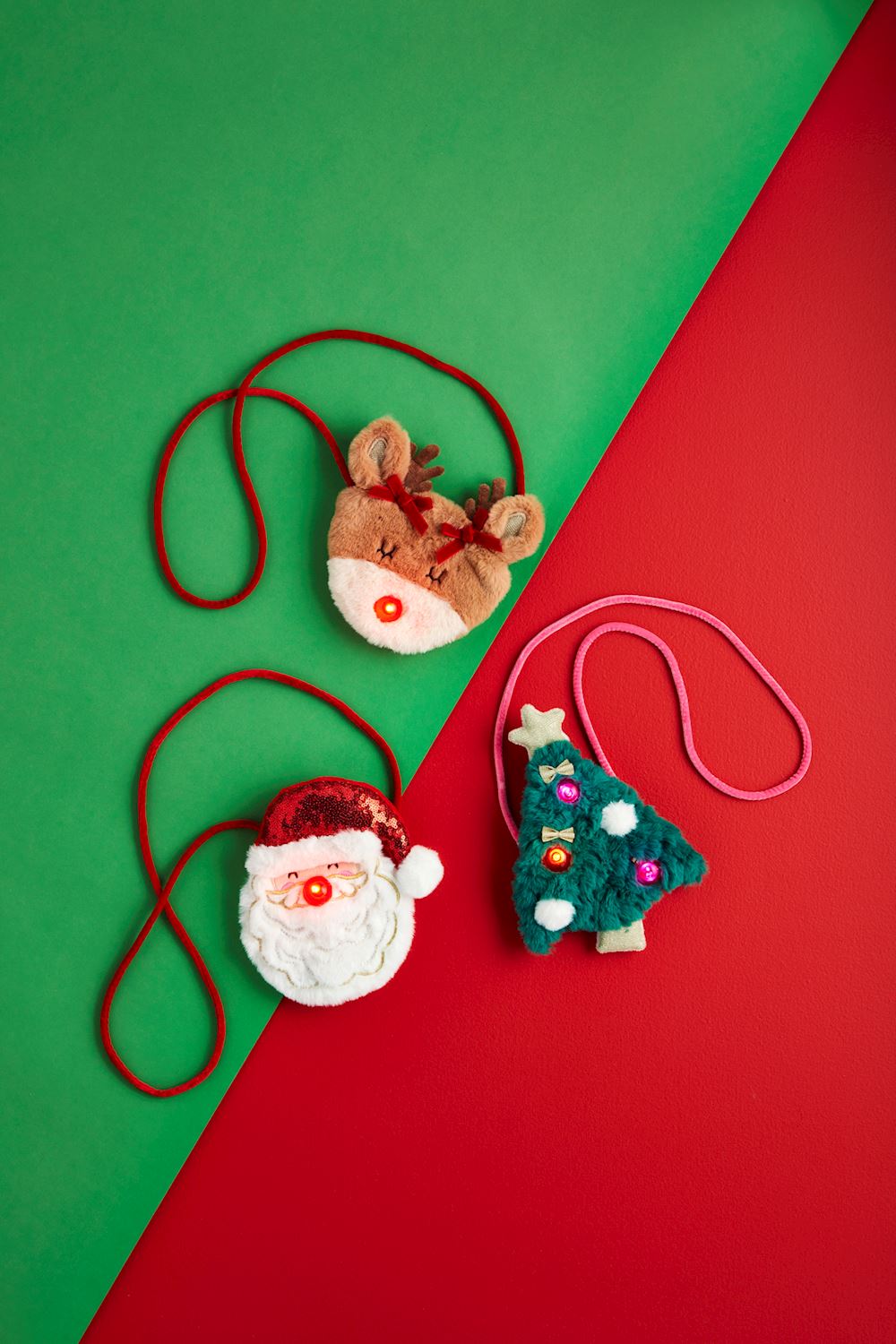 LIGHT UP RIENDEER PURSE