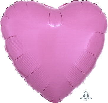 18" Heart Pink Metallic Mylar Balloon