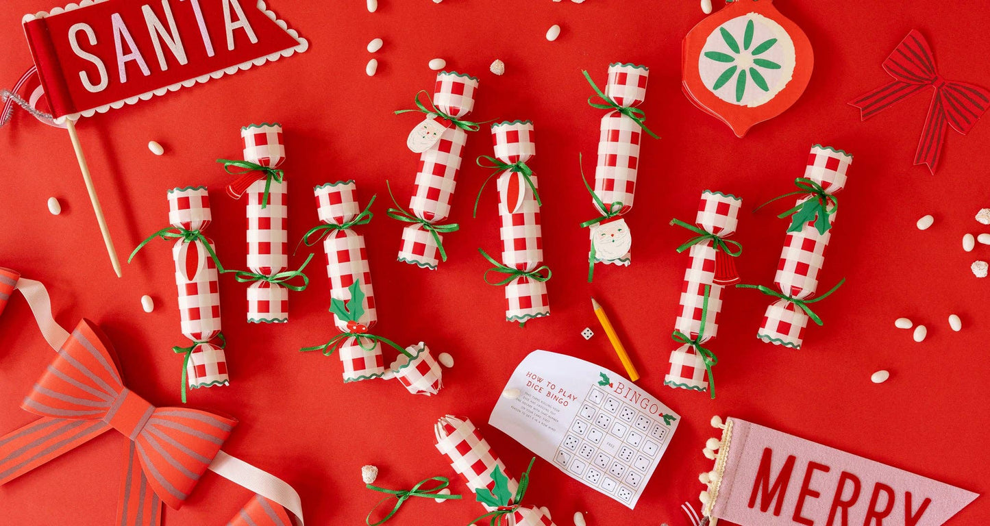Plaid Holiday Crackers