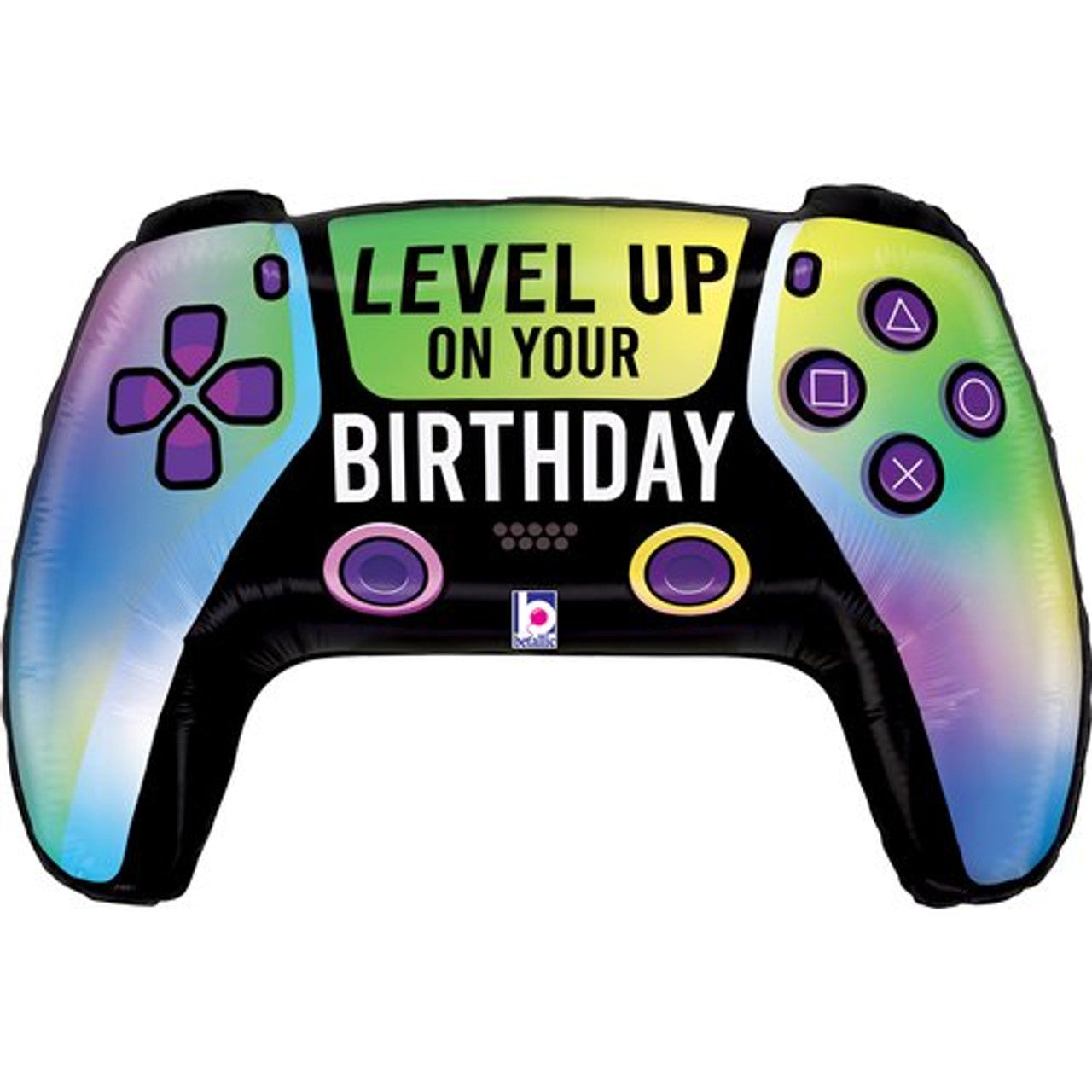 Game Controller Vivd Birthday Mylar Balloon 30"