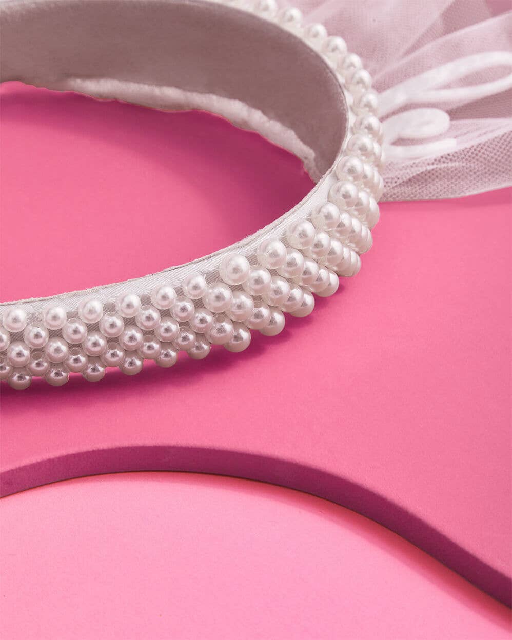 Bridal Pearl Headband Accessory, Bridal Shower Gift, Bach