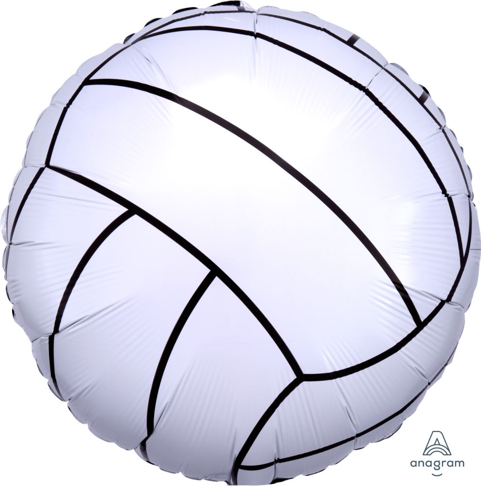 18" Championship Volleyball Mylar Balloon
