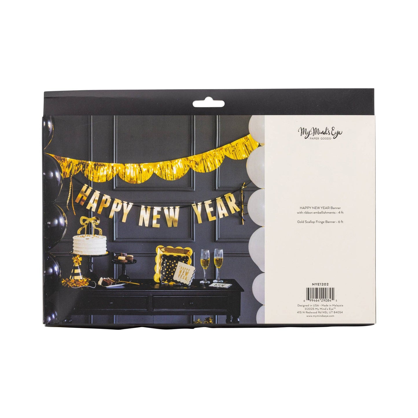 Happy New Year Banner Set