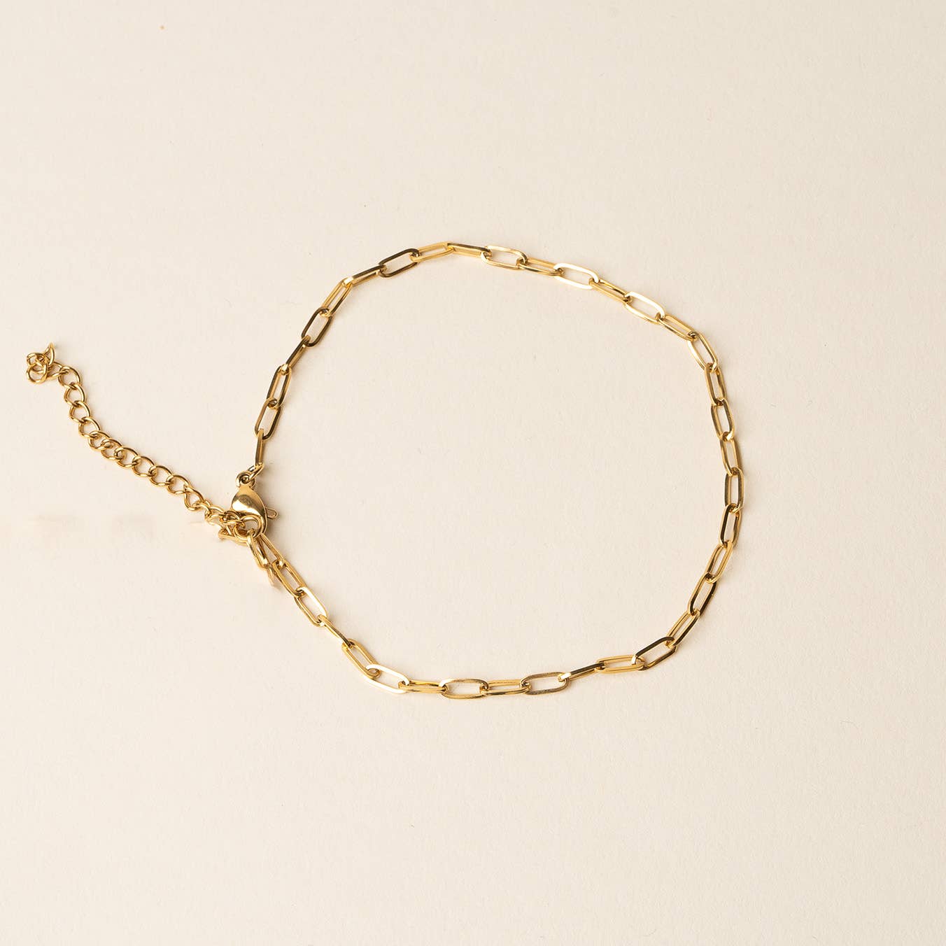The Darling Effect - Mia Paper Clip Chain Bracelet