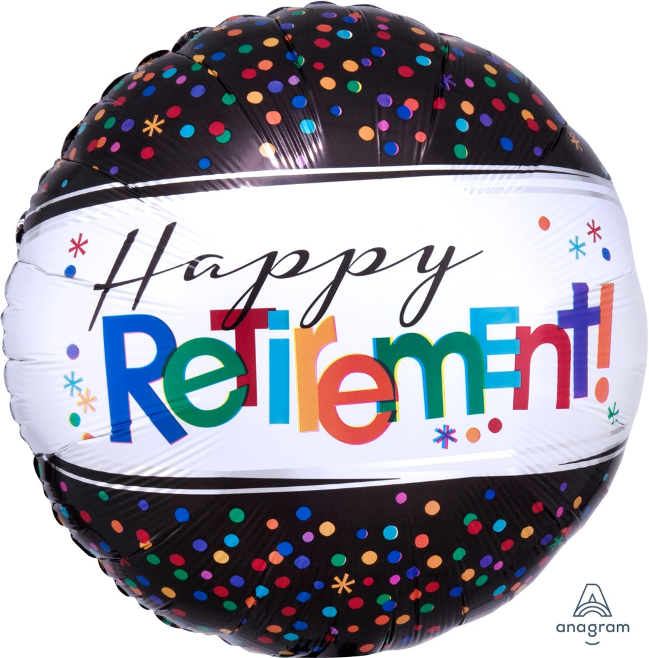 Happy Retirement 18" Mylar Balloon
