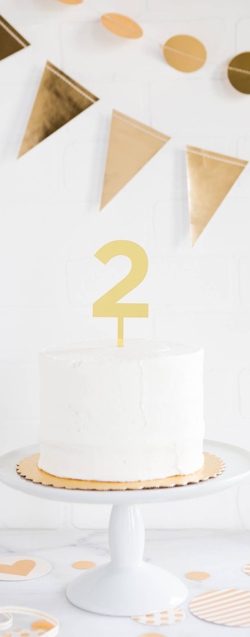 Basic Gold Acrylic Number 8