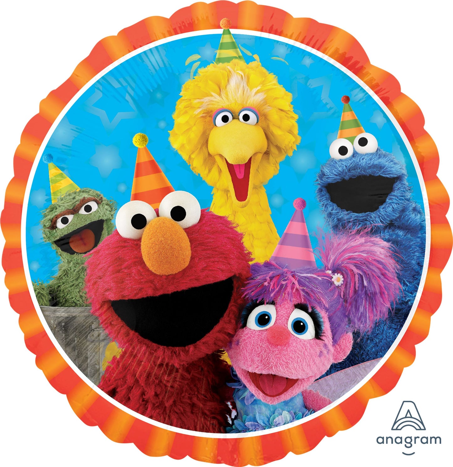 18" Sesame Street Fun Mylar Balloon
