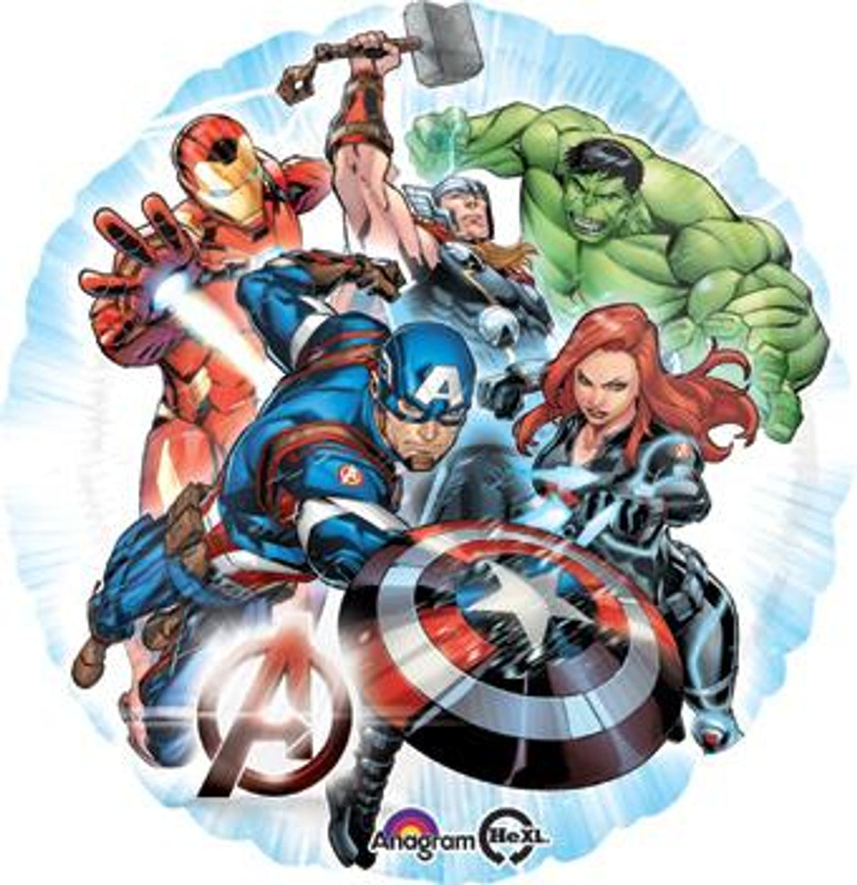 18"A Avengers Animated Mylar Balloon