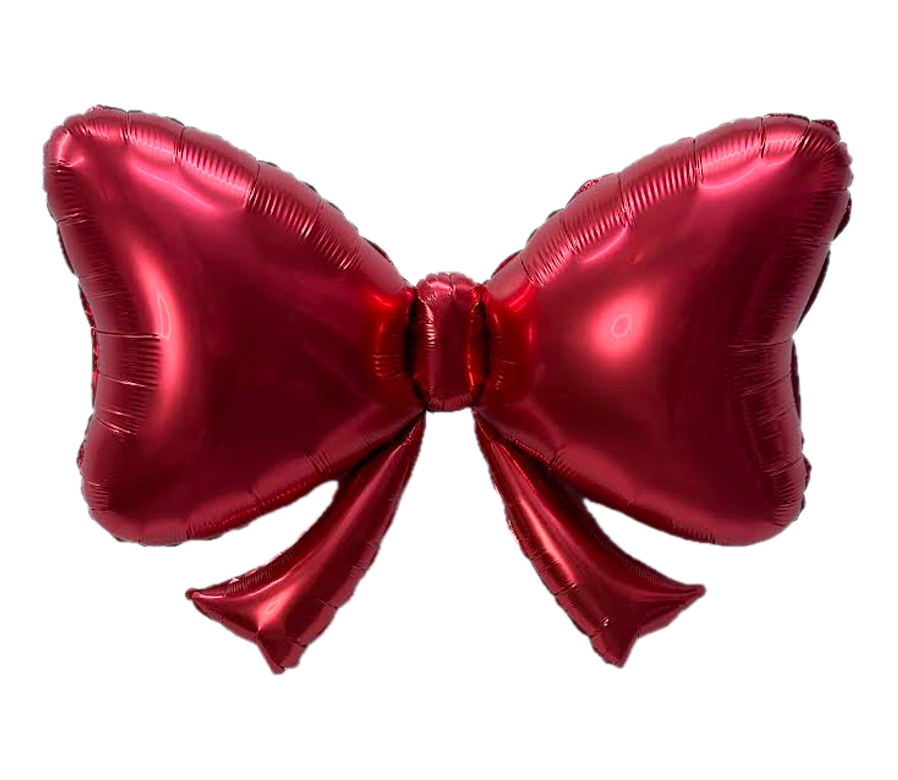 40" Bow Red Mylar Balloon