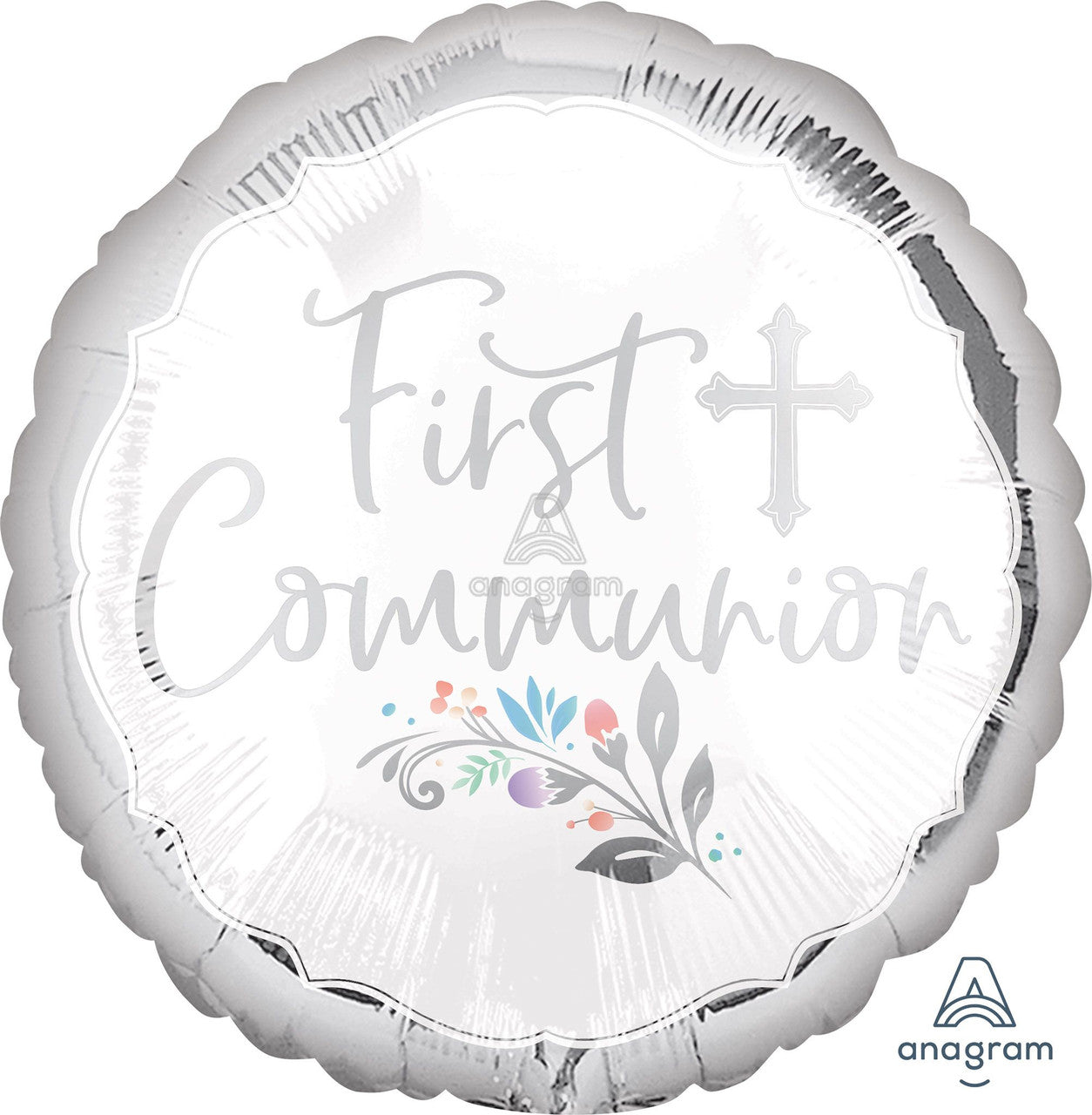First Communion Holy Day 18" Mylar Balloon