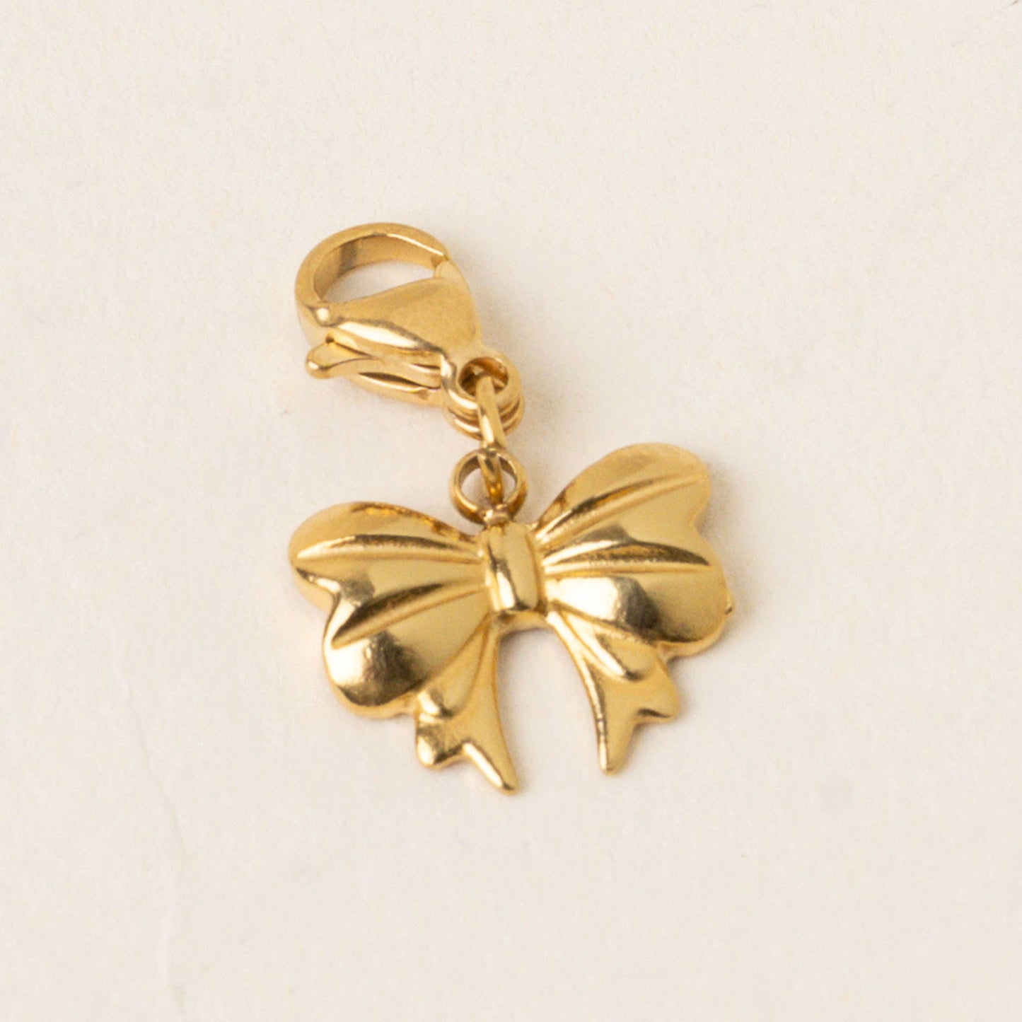 The Darling Effect - Jewelry Charm Gold-Bitty Bow