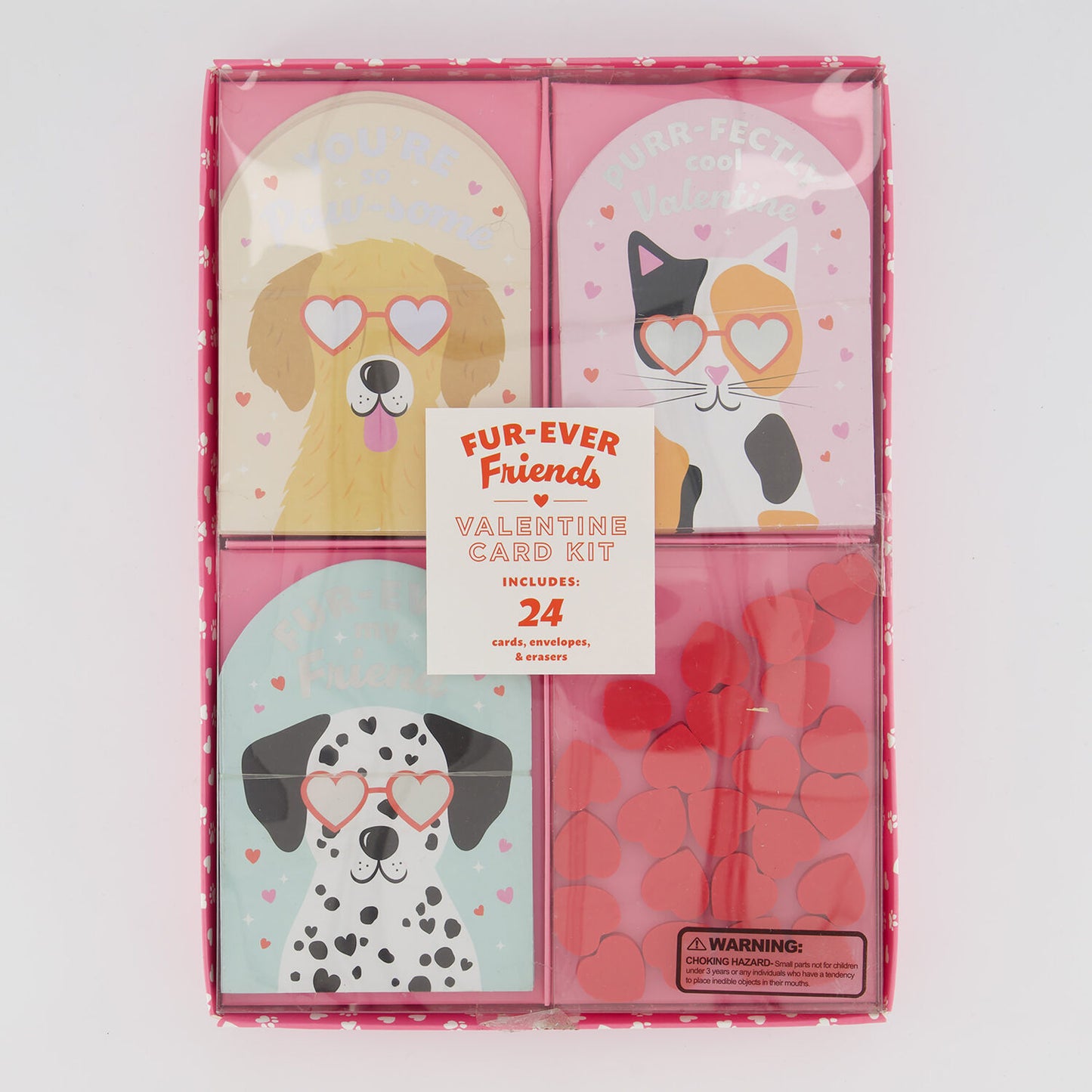 Fur-Ever Friends Valentine Card Kit