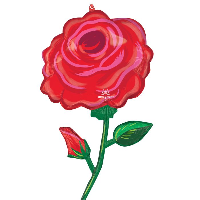 SuperShape Rose Radiance Mylar Balloon