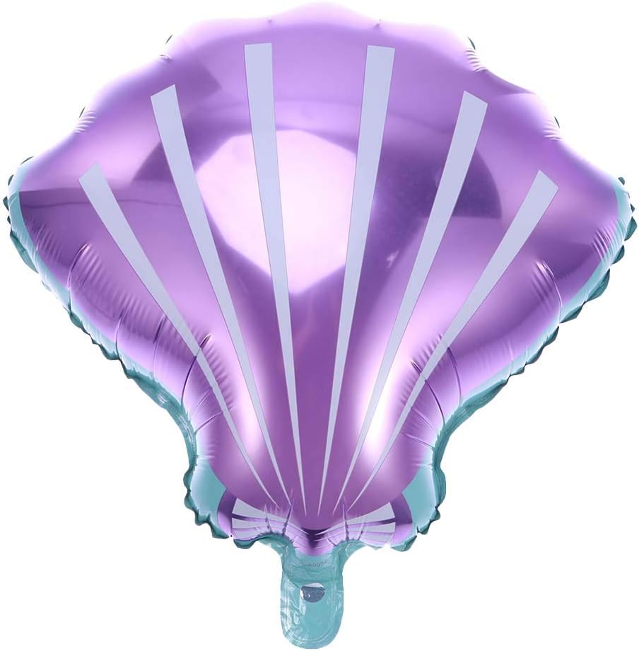 Mermaid Seashell Mylar Balloon
