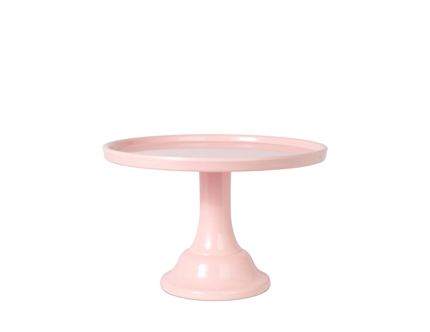 Melamine Cake Stand medium - Peony Pink 8.5 inch