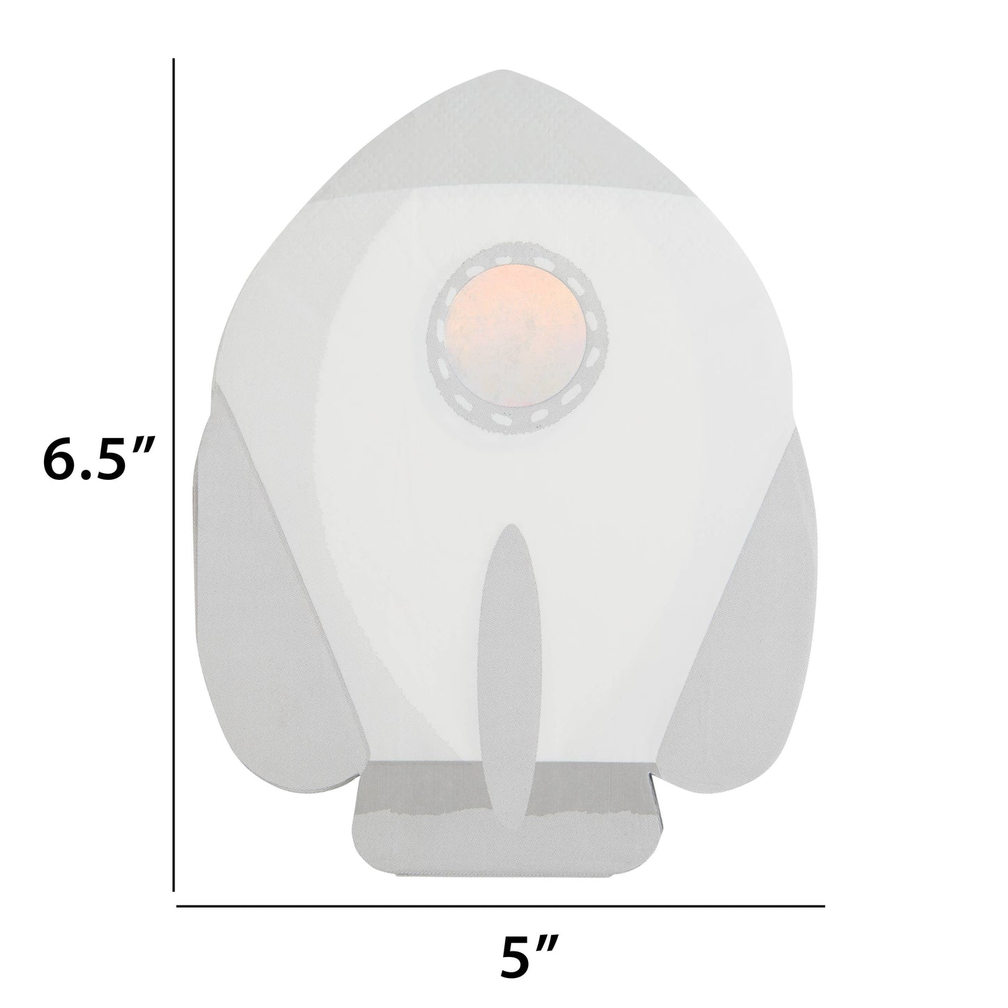 Out Of This World Die Cut Rocket Lunch Napkin