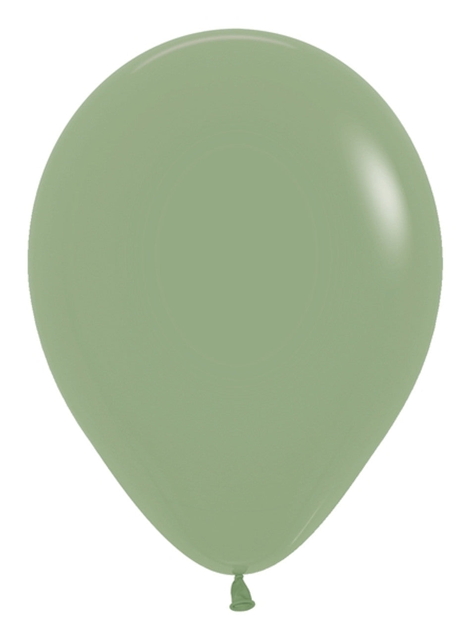 11" Eucalyptus/Sage Latex Balloon