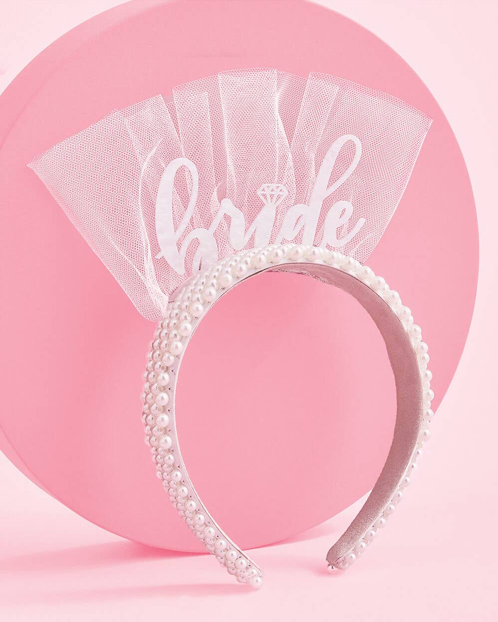 Bridal Pearl Headband Accessory, Bridal Shower Gift, Bach