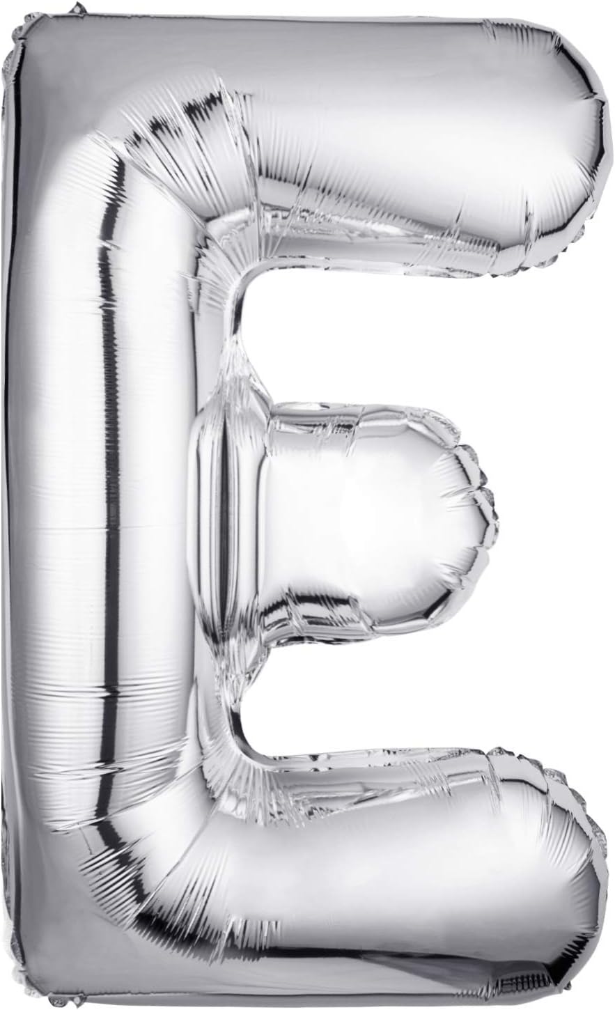 Letter E Mylar Balloon 34"