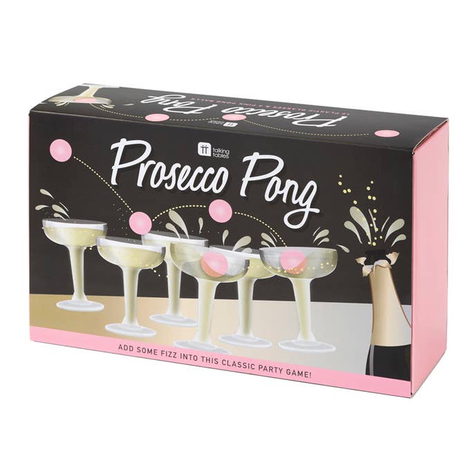 Prosecco Pong Drinking Game - Christmas or NYE Party