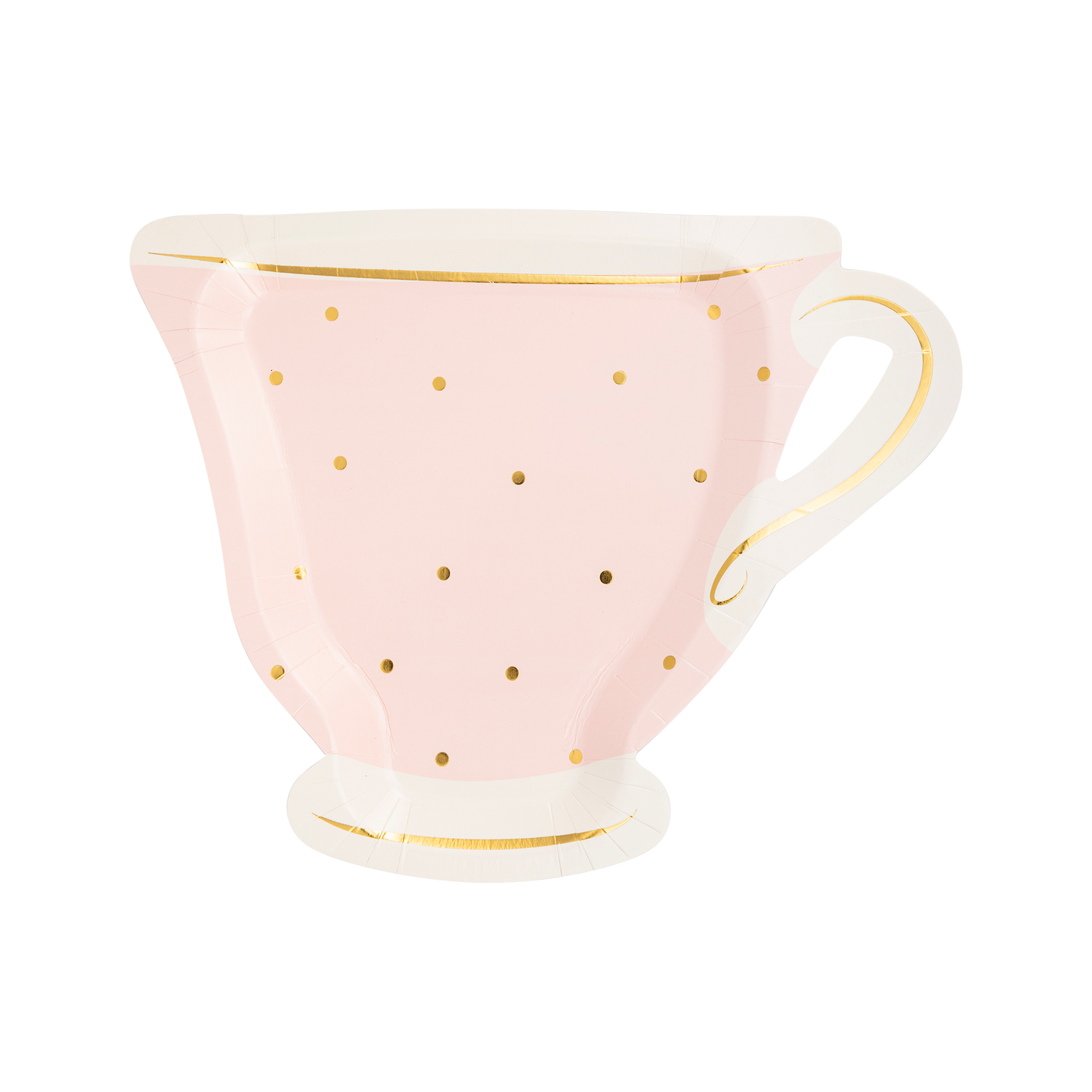 Tea Party Cup Shaped Paper Plate Set - 3 colors