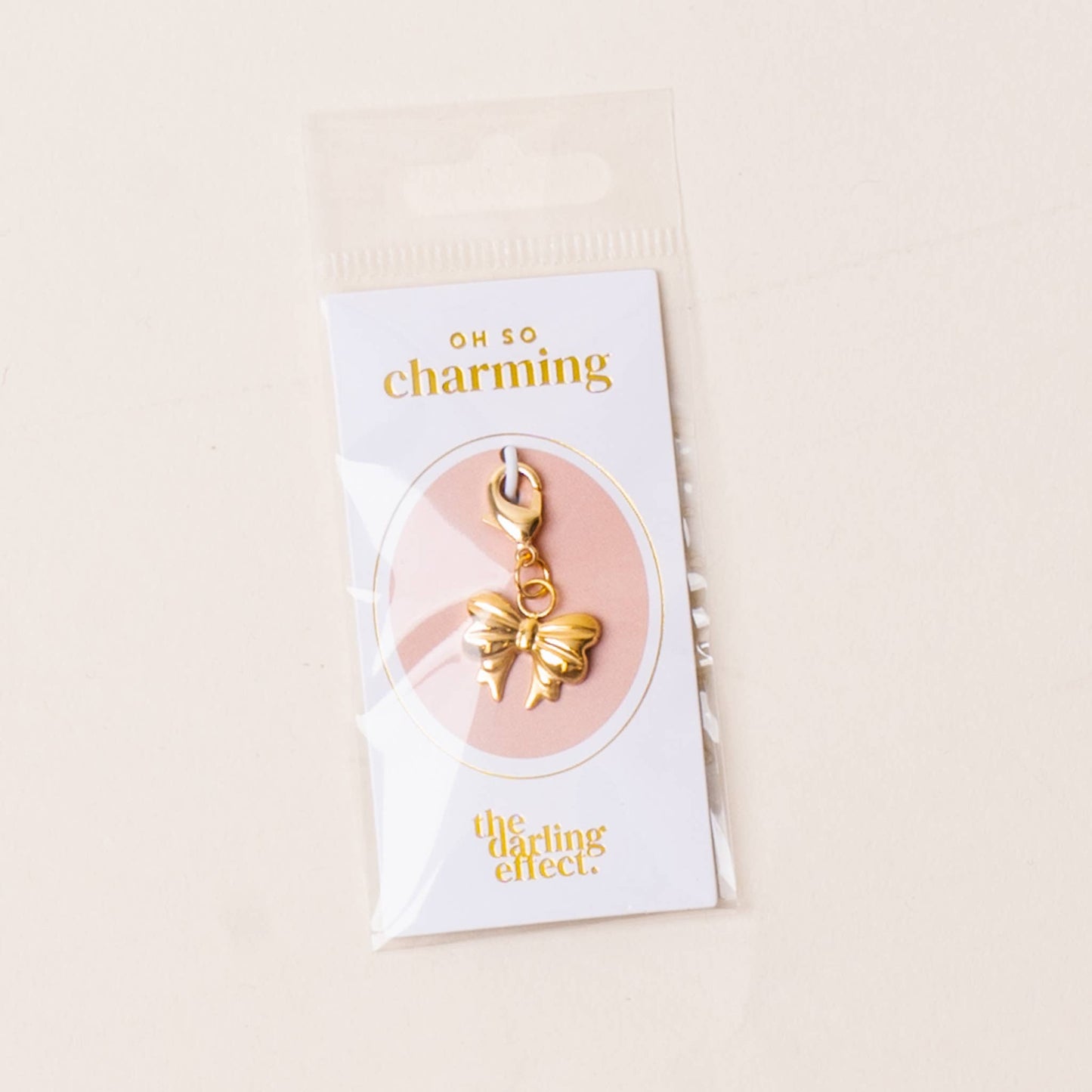The Darling Effect - Jewelry Charm Gold-Bitty Bow