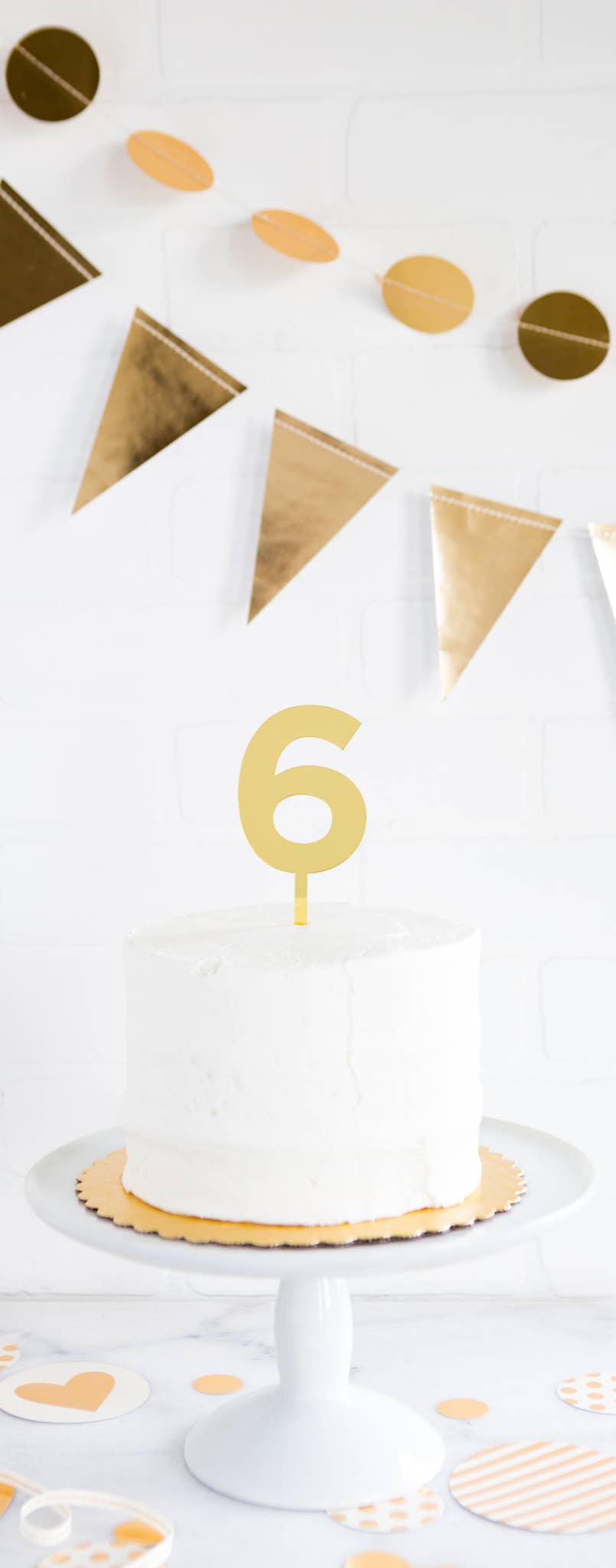 Basic Gold Acrylic Number 6