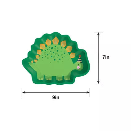 Dino-Mite Dinosaur Lunch Plates 8ct