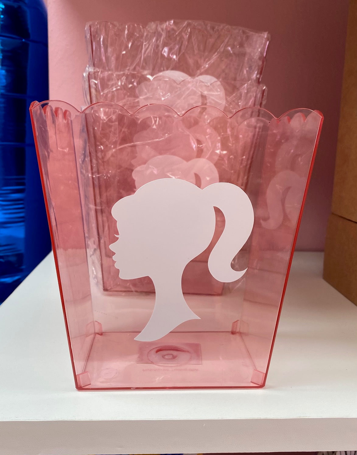 Barbie Popcorn/Treat Box - Customized