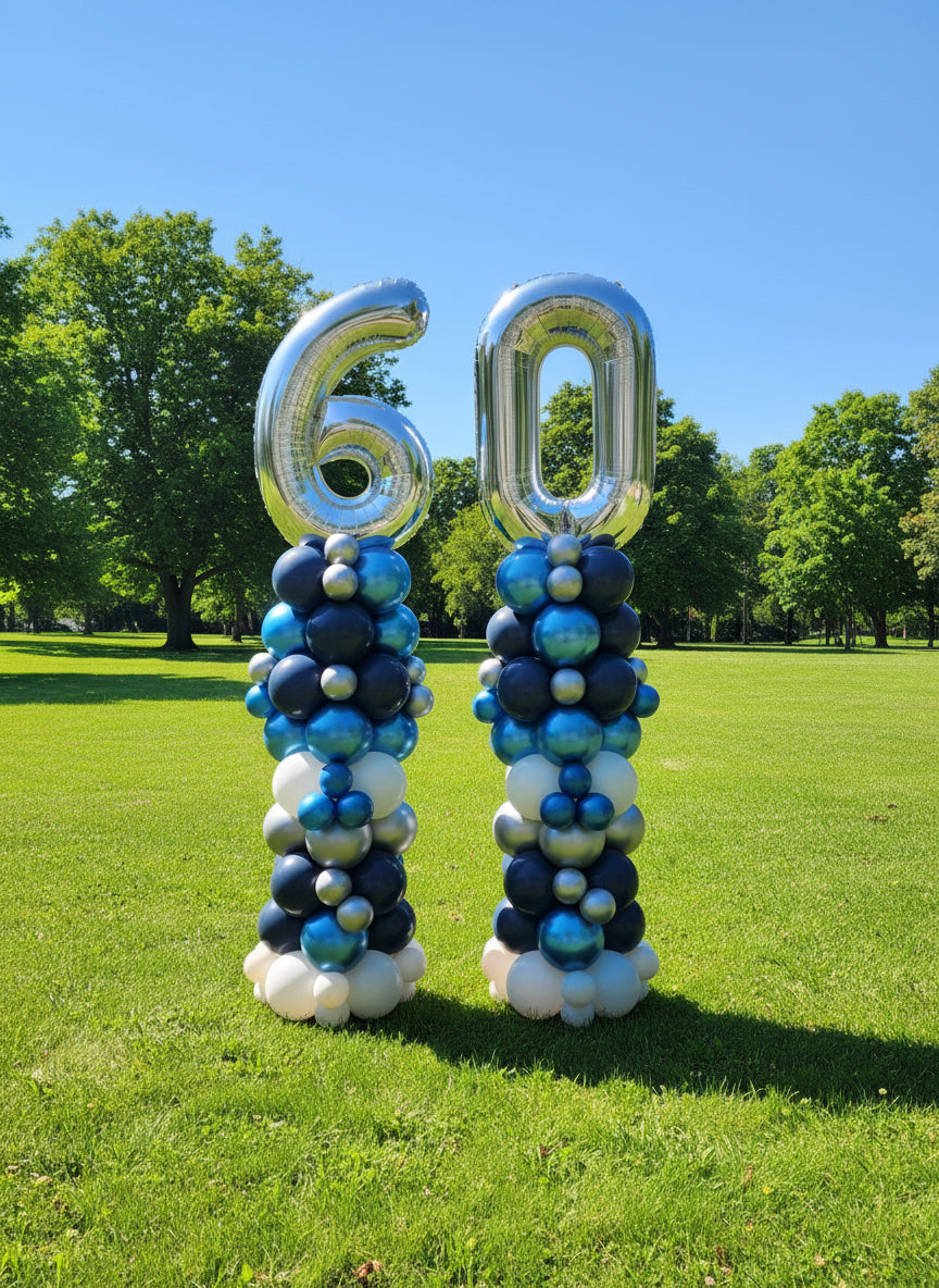 Organic Milestone Columns - 6ft Tall