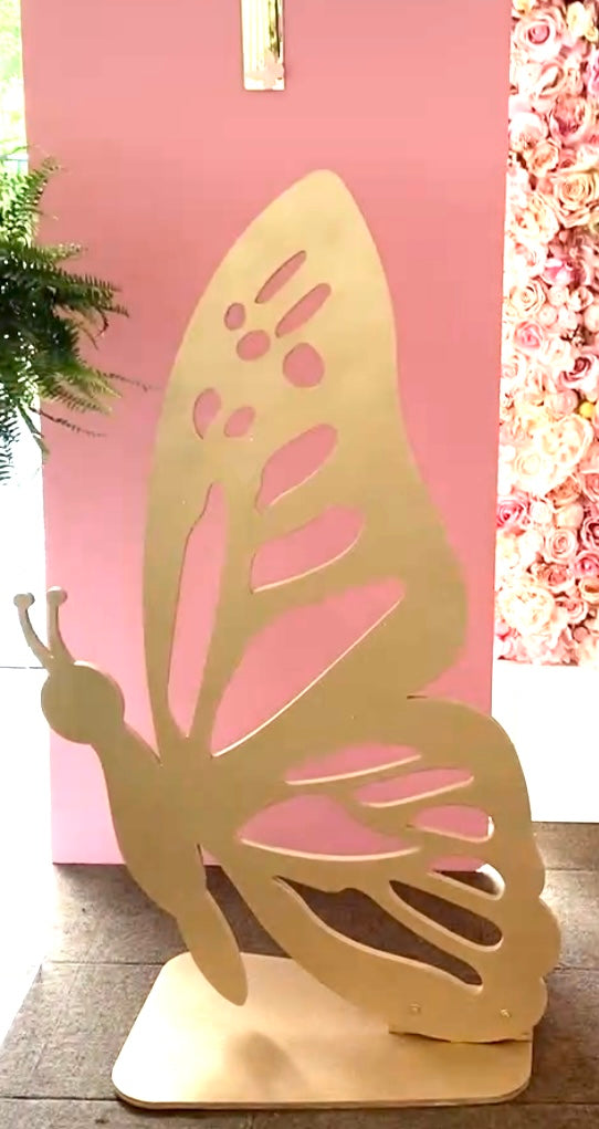 Side View Butterfly in Gold Rental