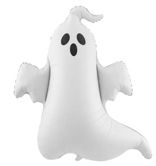 49" Spooky Ghost Mylar Balloon