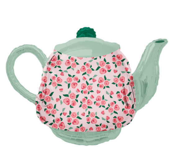 36" Tea Pot Mylar Balloon