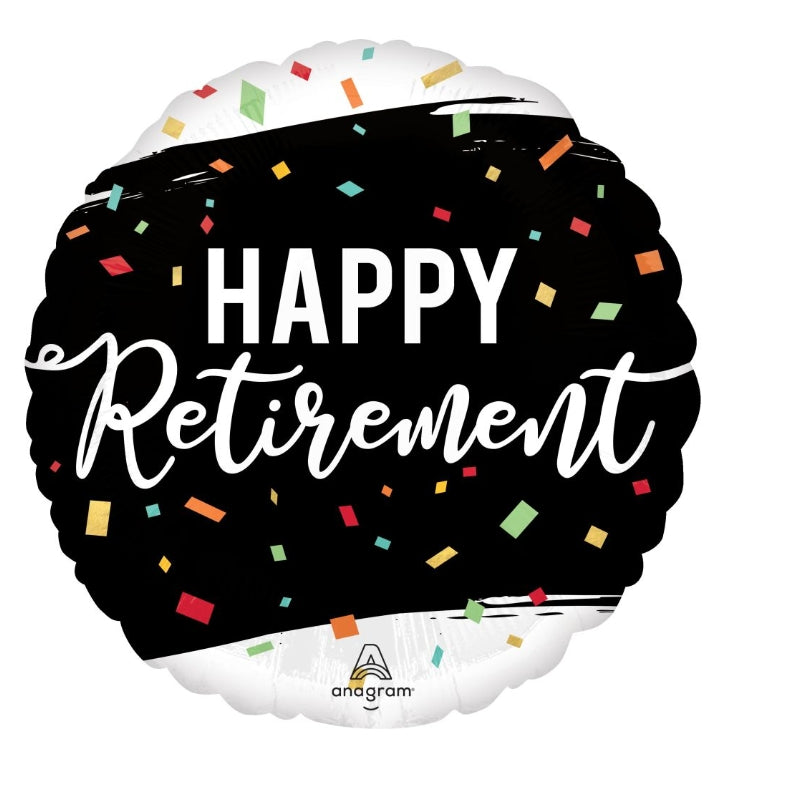 Standard Retirement Mylar Balloon