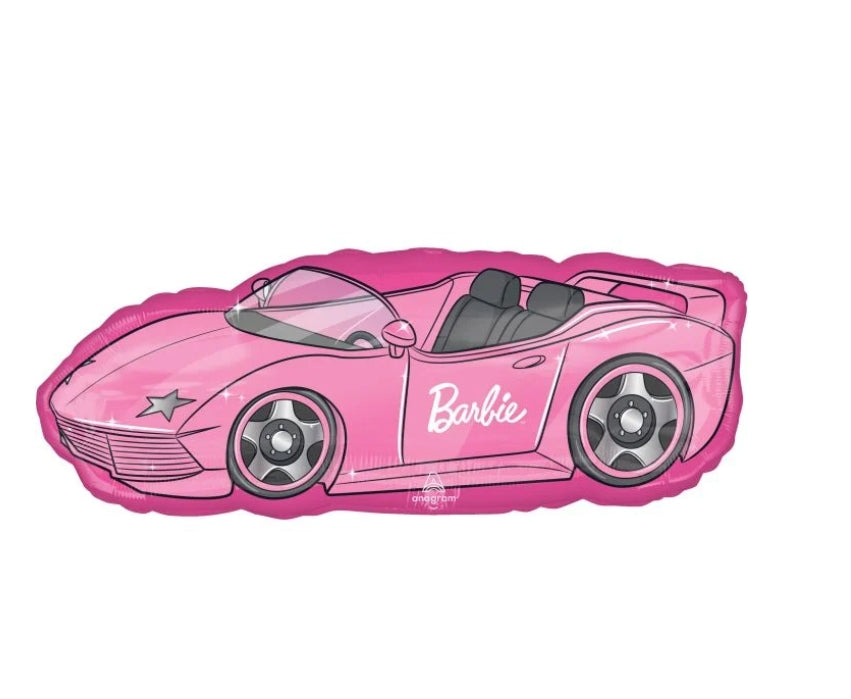 SuperShape Barbie Roadster Mylar Balloon
