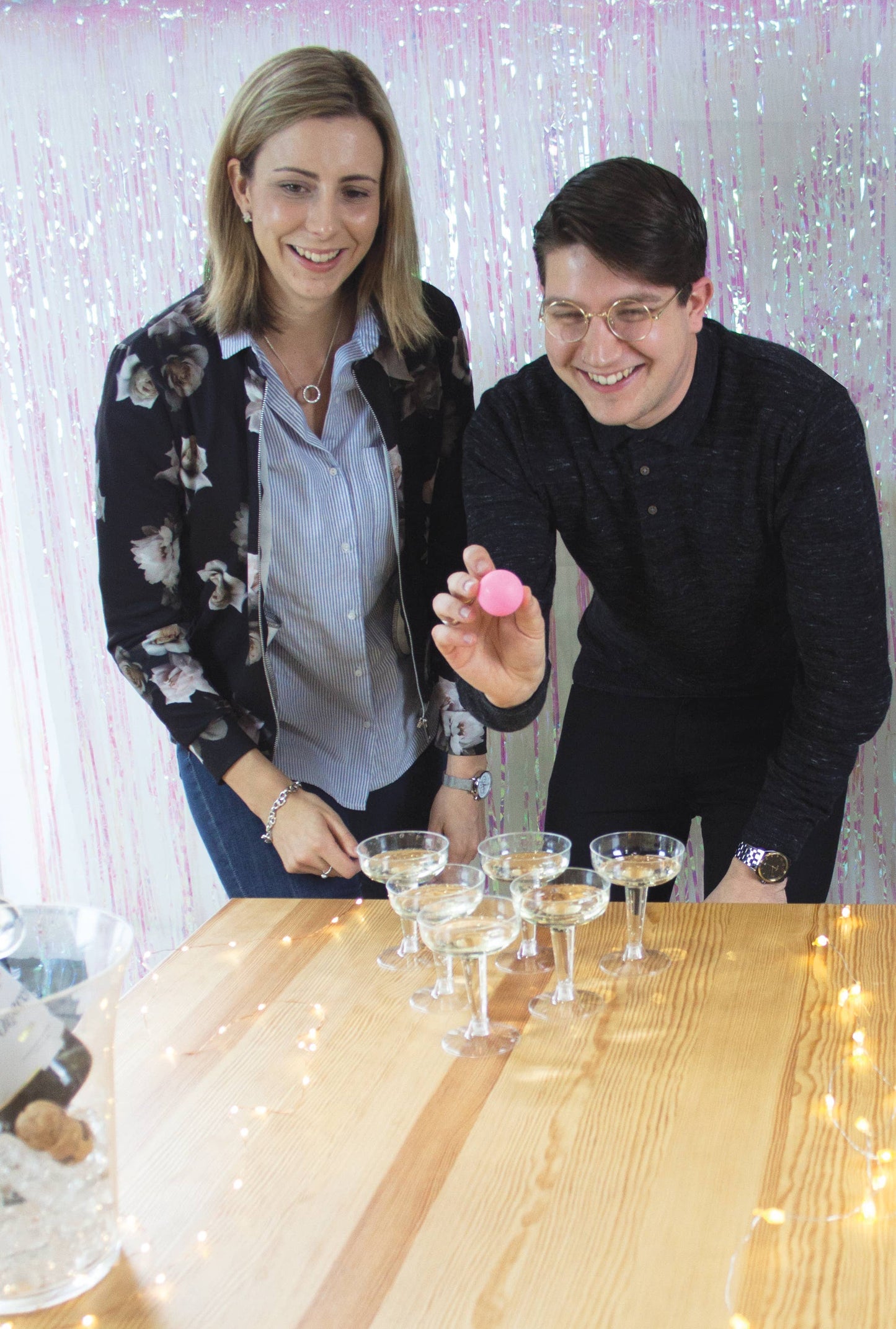 Prosecco Pong Drinking Game - Christmas or NYE Party