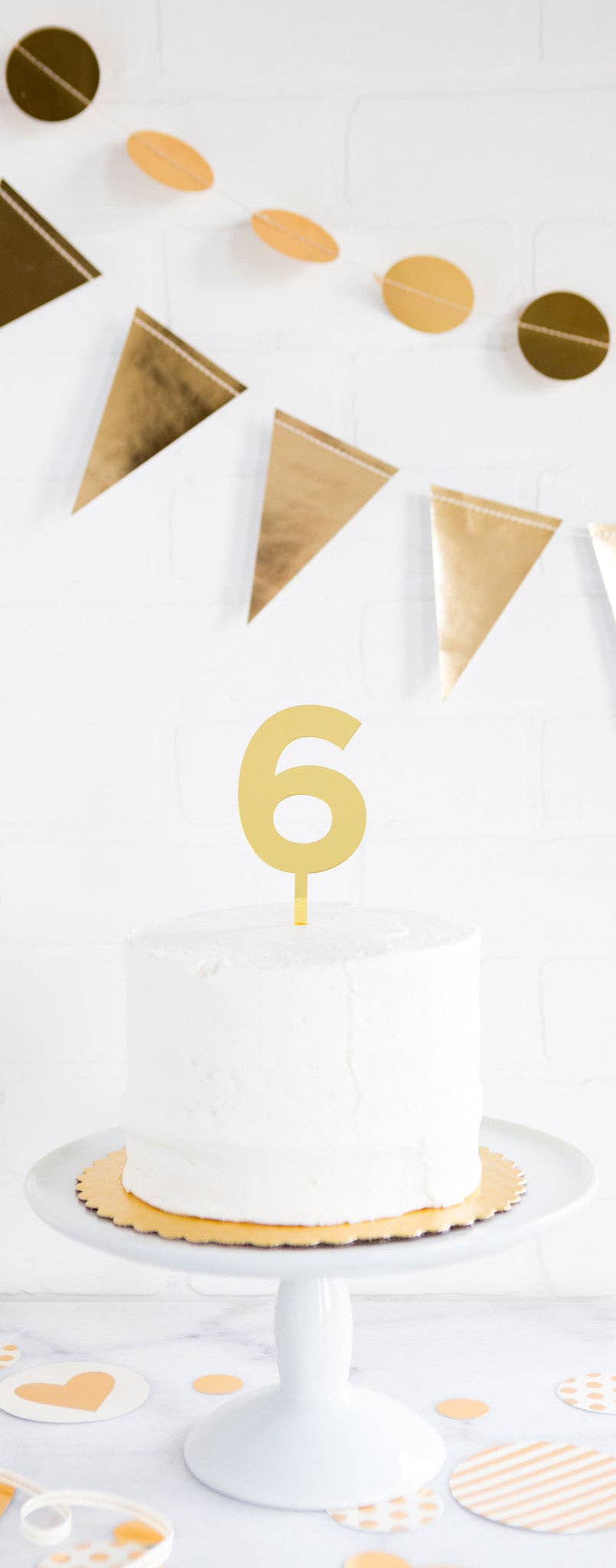 Basic Gold Acrylic Number 3