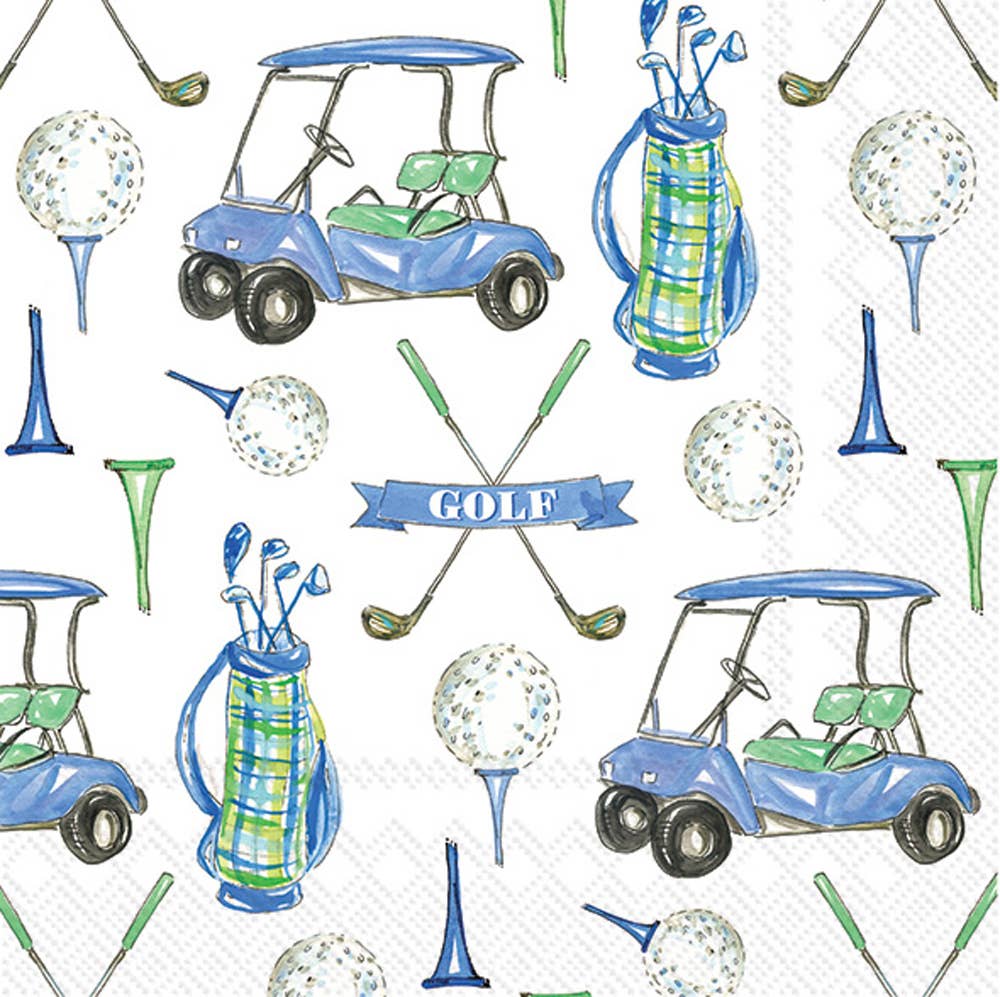 Paper Cocktail Napkin 20 Ct Guy Golf Rosanne Beck