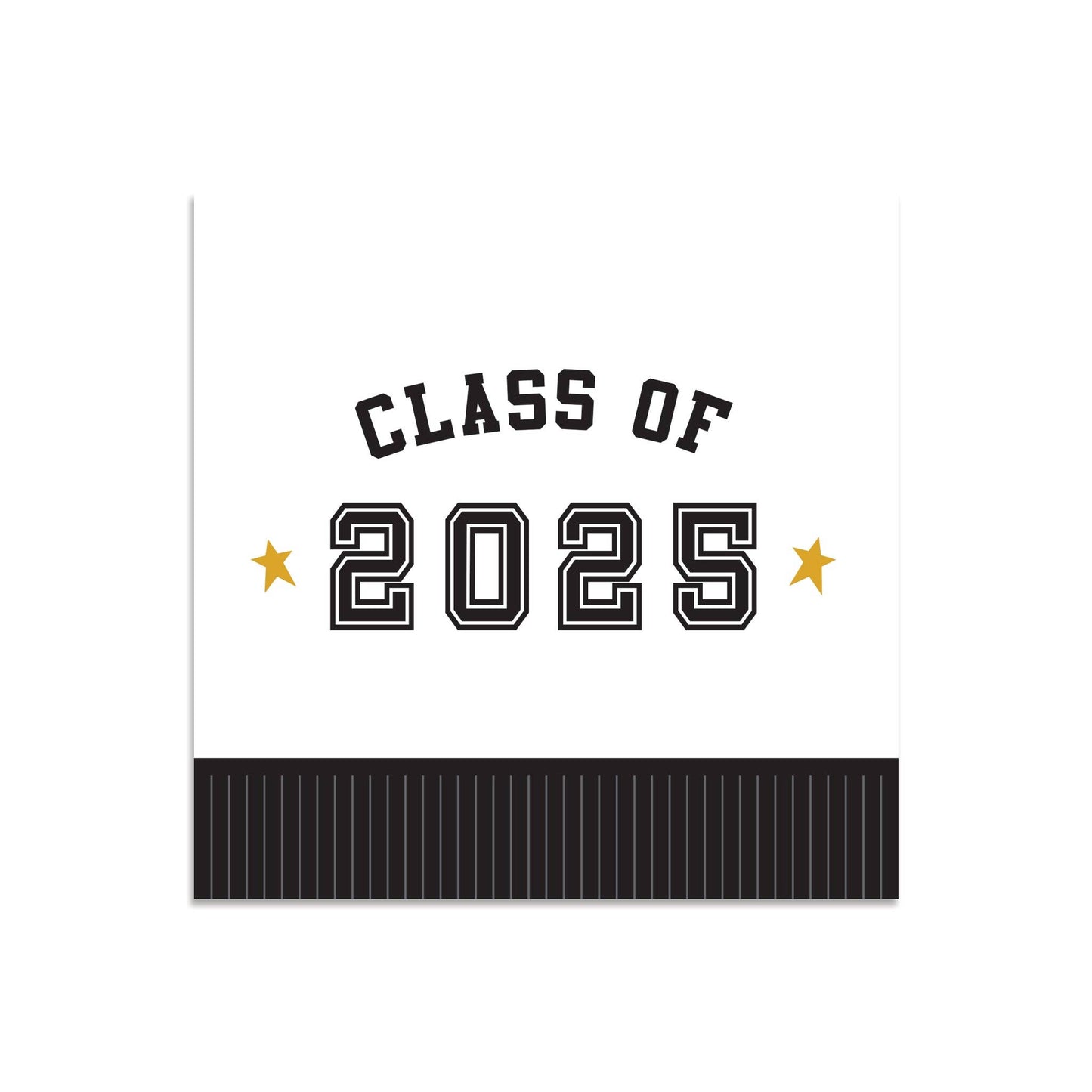 Class of '25 Fringe Cocktail Napkin