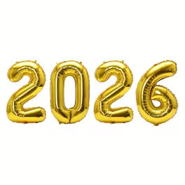 16" Air-Filled Numbers -2026