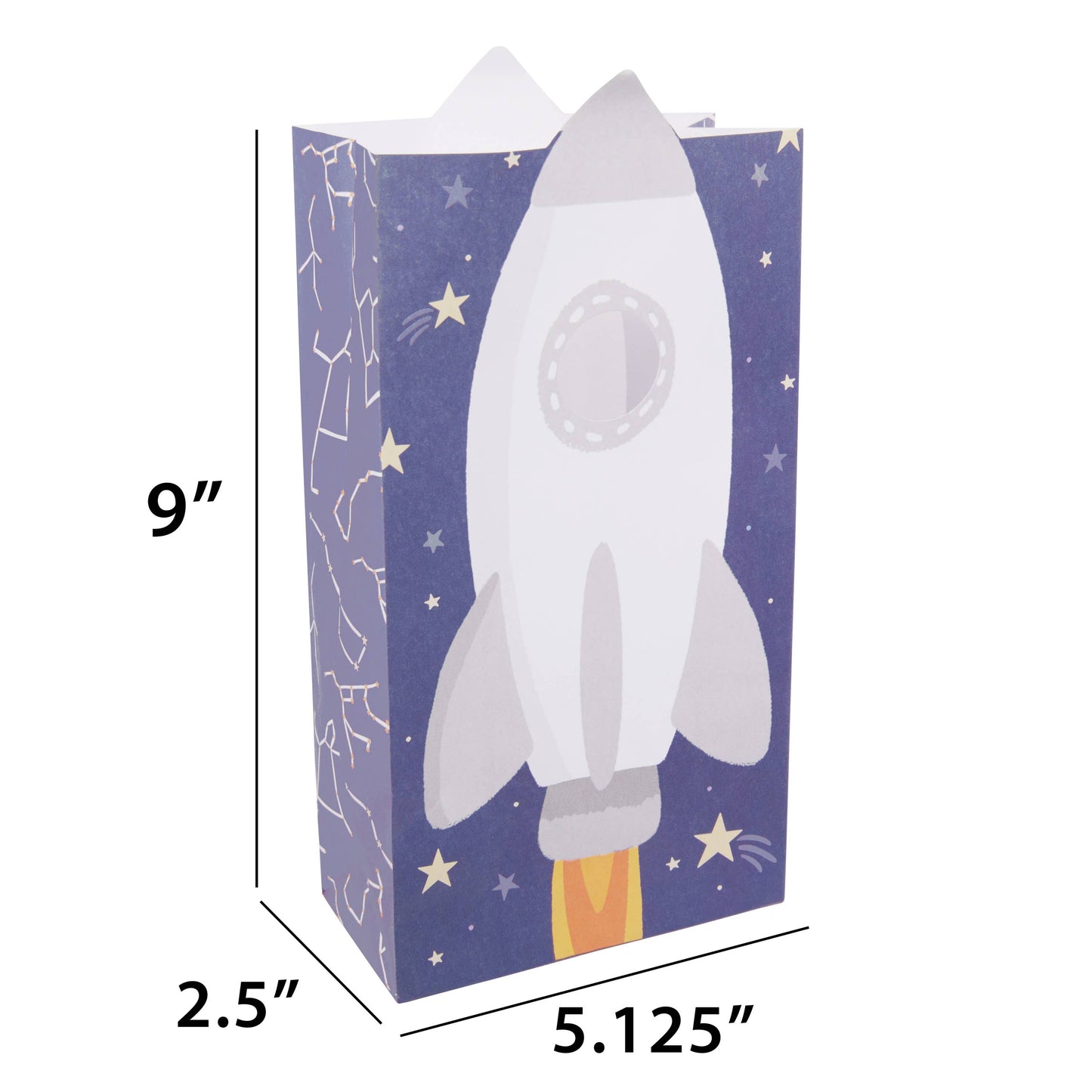 Out Of This World Paper Treat Sacks - 8 Ct