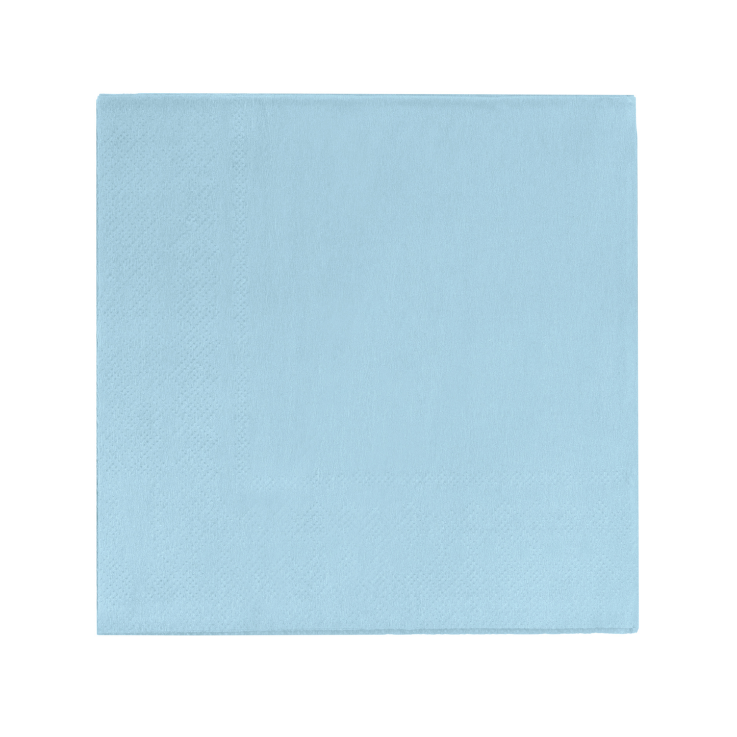 Light Blue Paper Luncheon Napkins - 50 Ct.: Light Blue / 13 in. x 13 in.