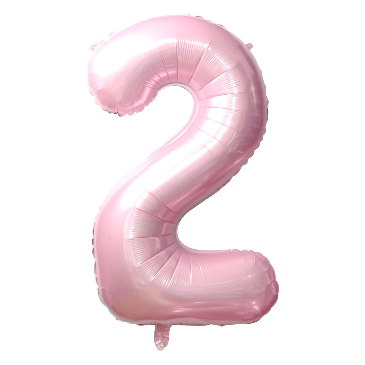 34" Baby Pink Number 2 Balloon