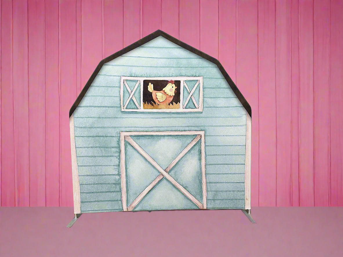 Farm Barn Arch Backdrop - Rental