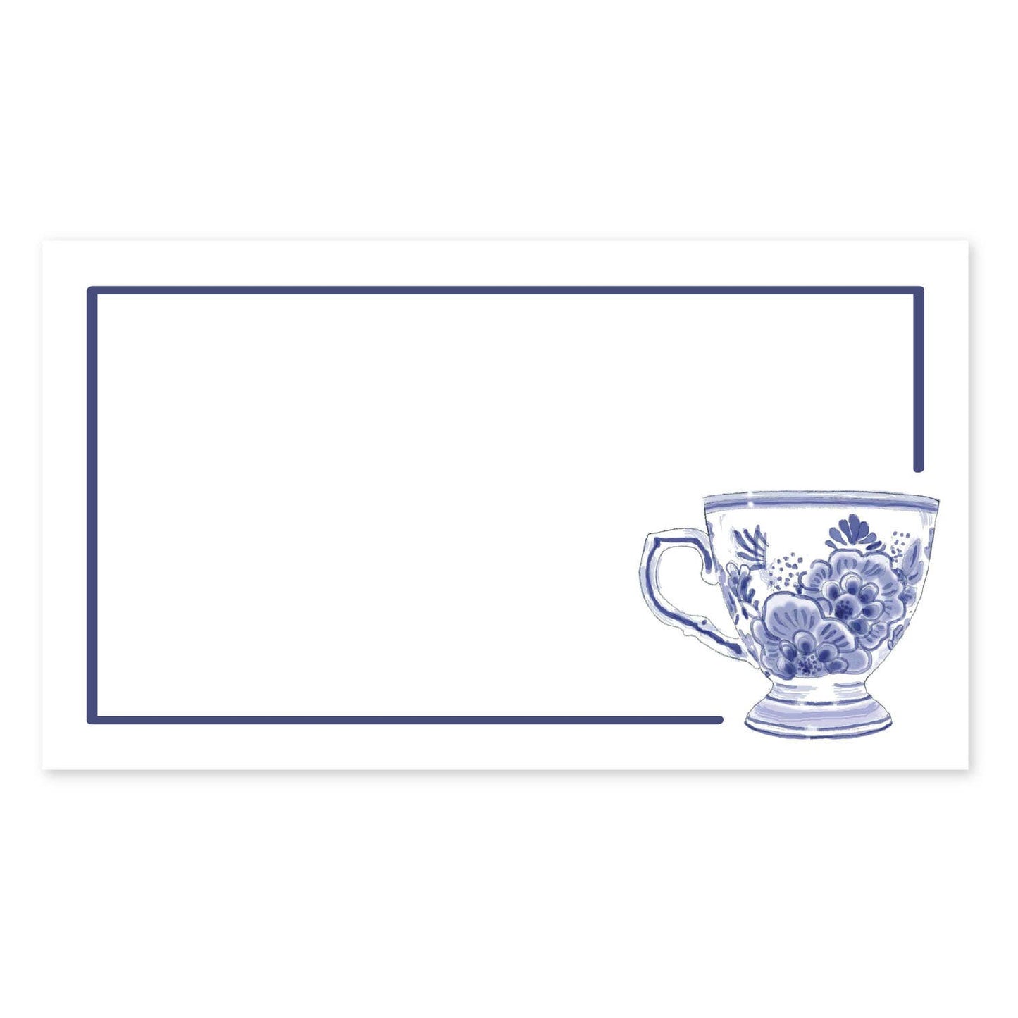 TEA CUP PLACE CARD