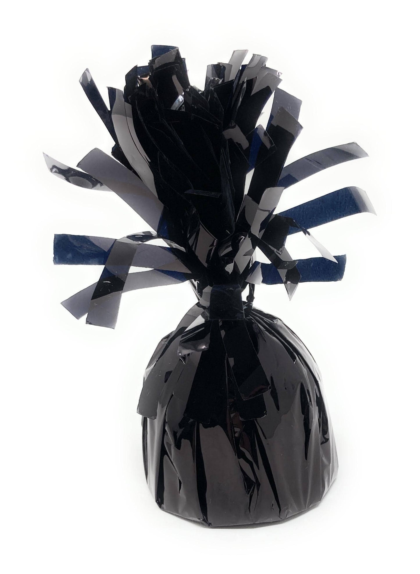 Metallic Balloon Weights - black