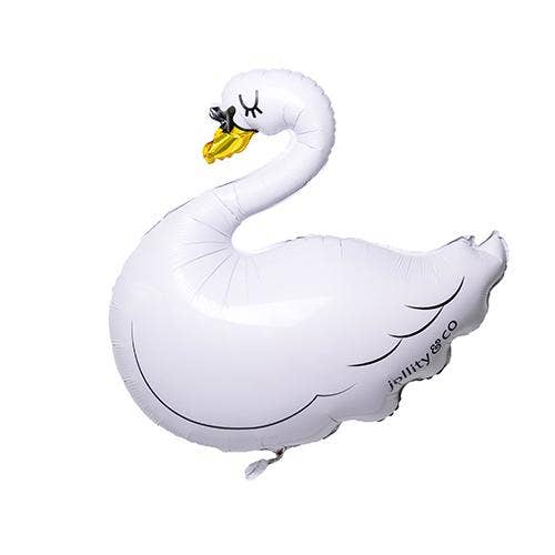 Swan Mylar Balloon