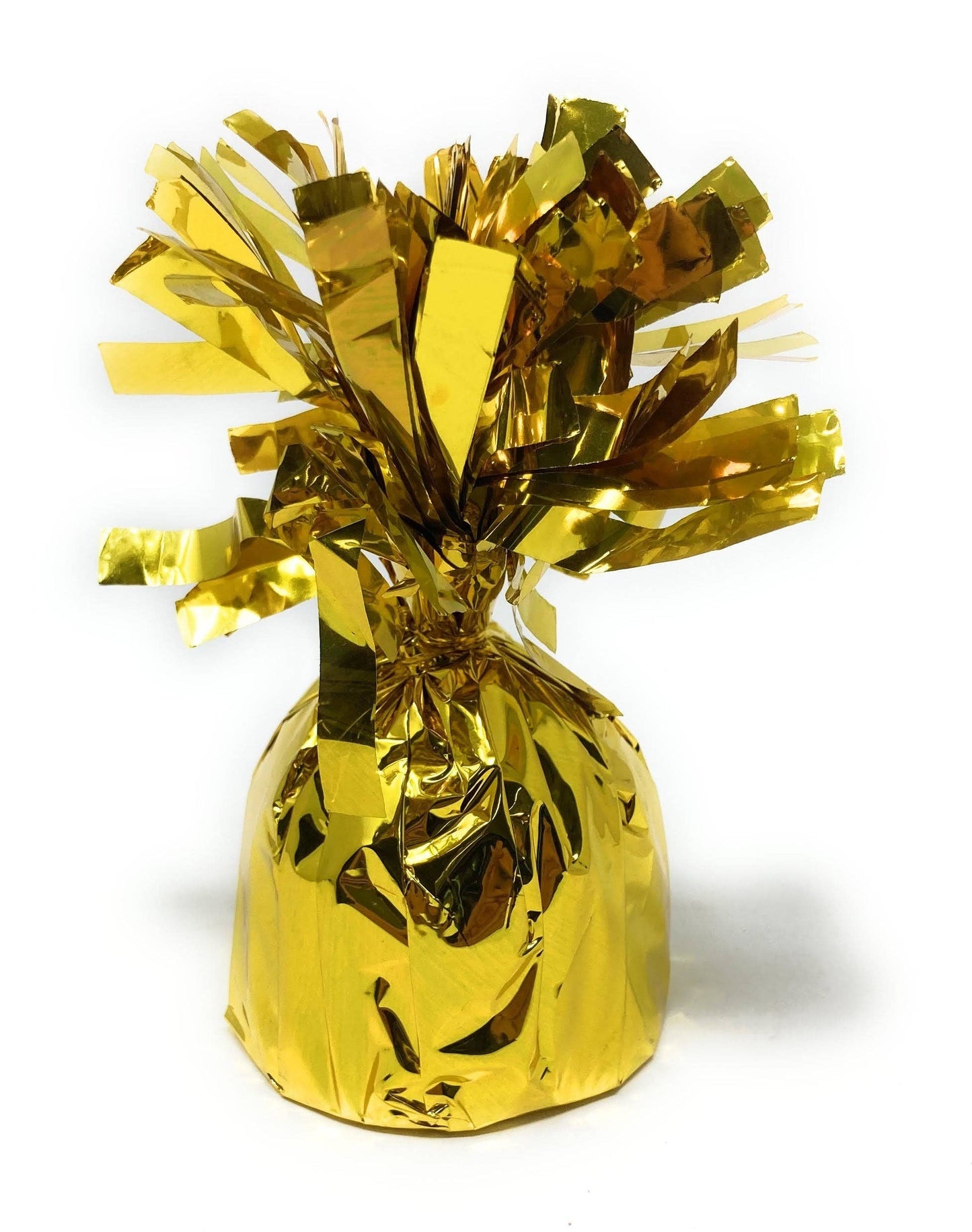 Metallic Balloon Weights - gold