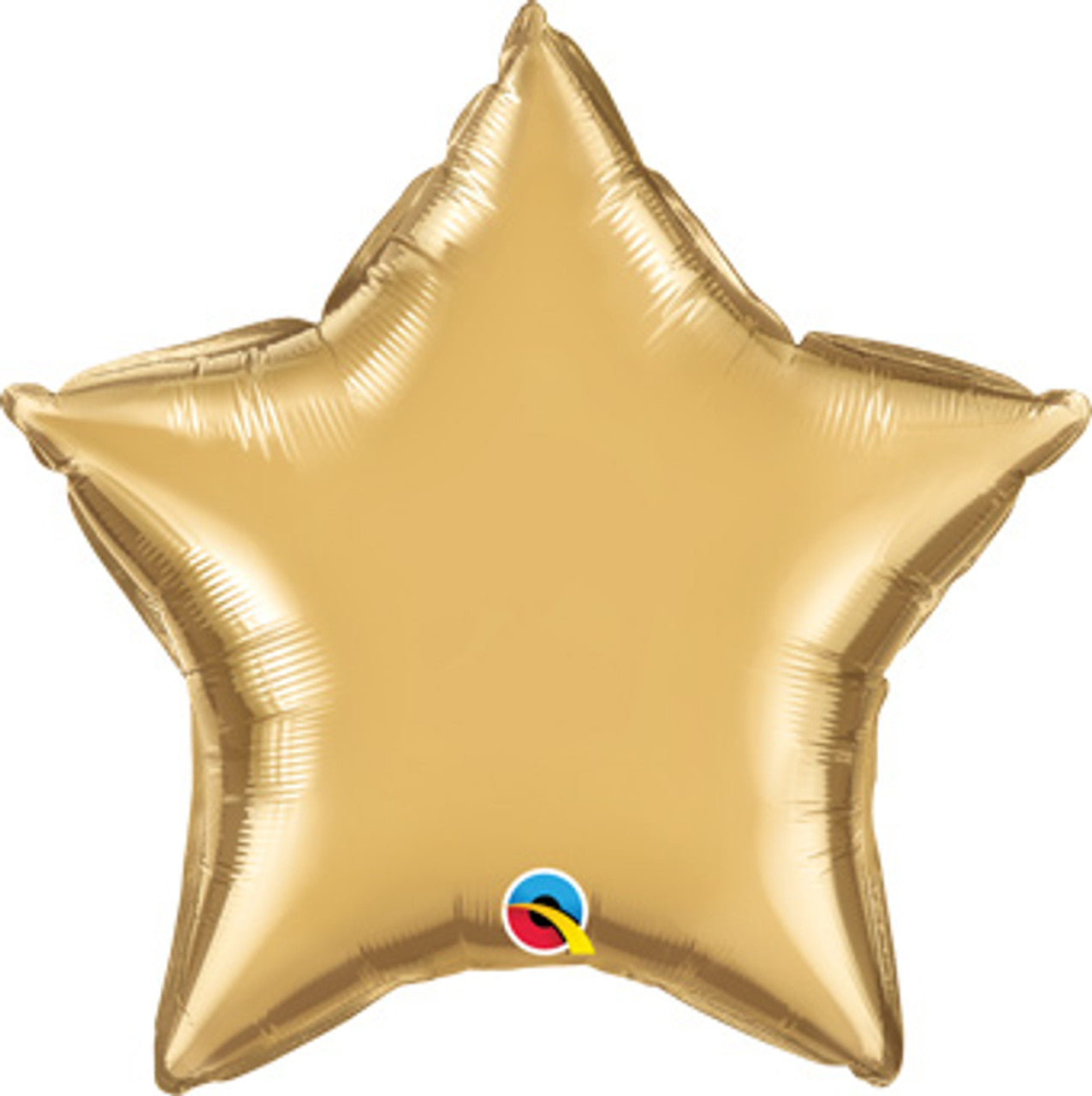 Gold Star Mylar Balloon